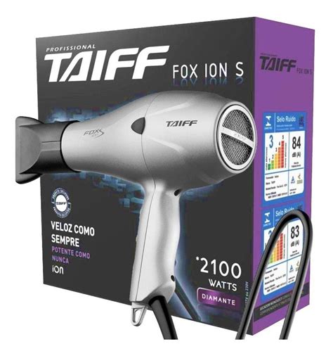 secador taiff fox ion - secador taiff